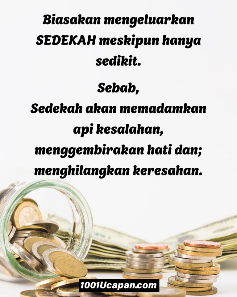 Sedekah Quotes Malaysia Ayat Motivasi 1001 Ucapan