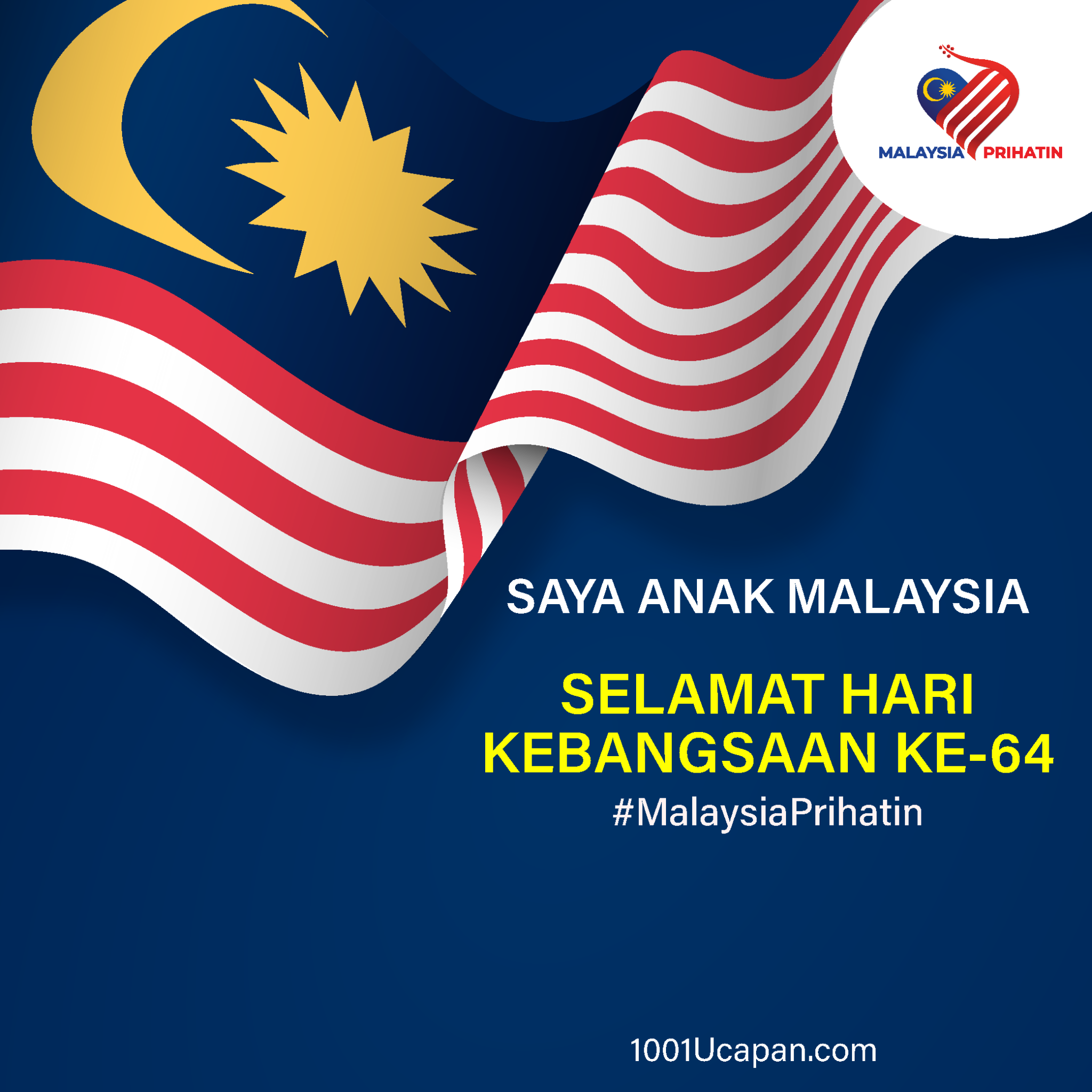  Ucapan  Selamat Hari  Merdeka  Kebangsaan Malaysia 2022 