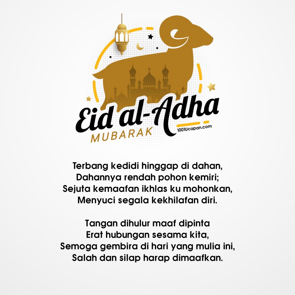 17 Pantun Raya Korban Selamat Hari Raya Aidiladha 1001 Ucapan