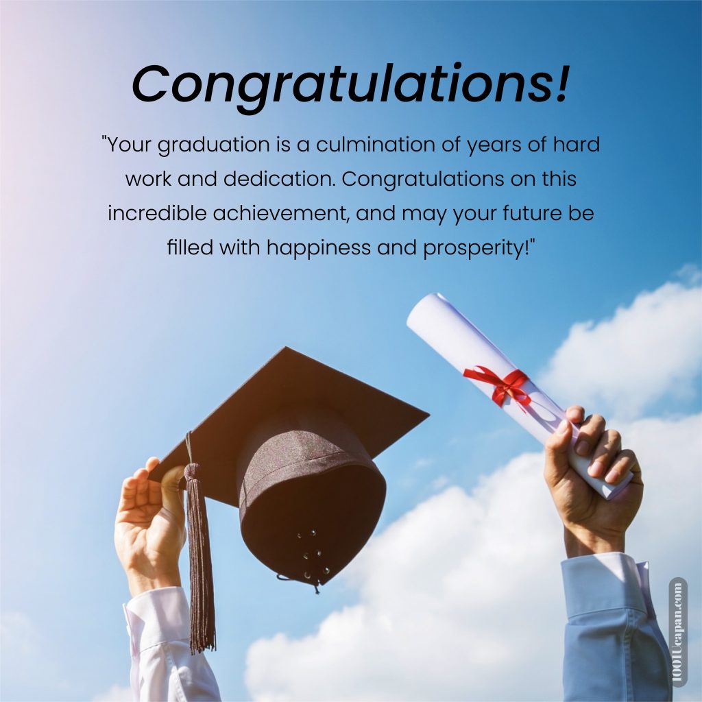 50 Graduation Personal Message Examples - 1001 Ucapan